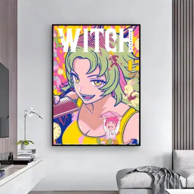 Witch Watch Print Style Wall Art
