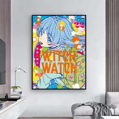 Witch Watch Minimalist Signature Wall Art