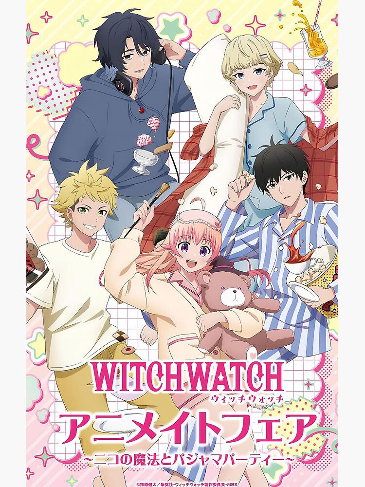 Witch Watch Character Shower Curtain - Image 2