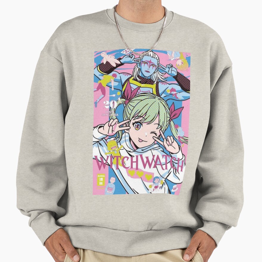 Witch Watch Lovely Anime Sweatshirt - Image 3