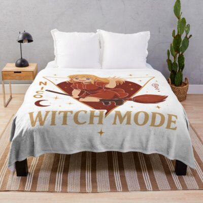 Witch Watch Nico Throw Blanket