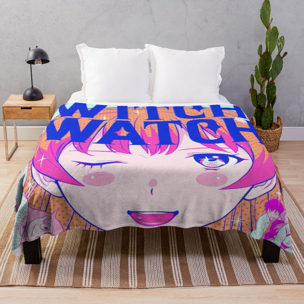 Witch Watch Nico Cute Throw Blanket