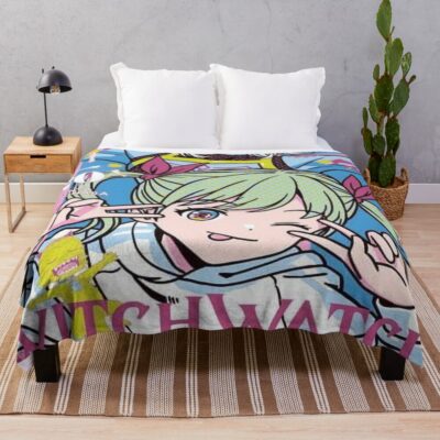 Witch Watch Lovely Anime Throw Blanket