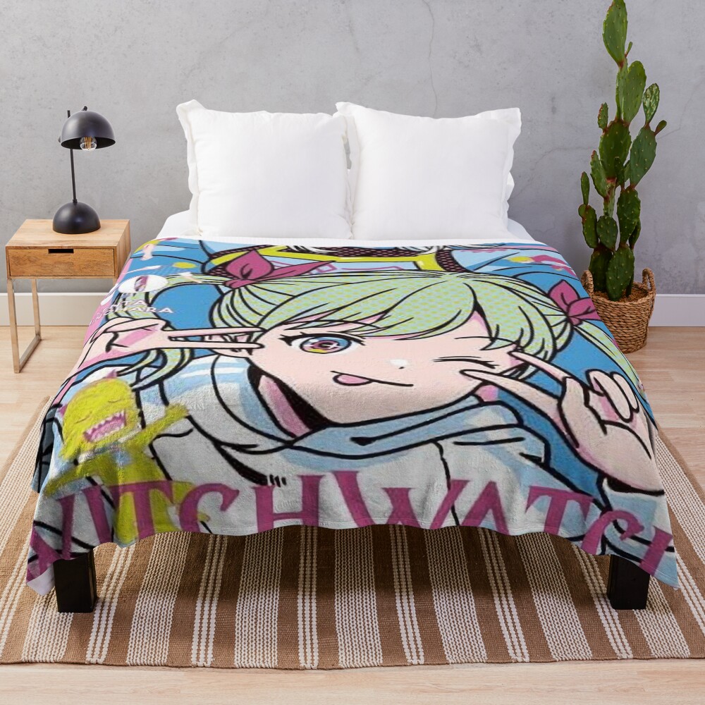 Witch Watch Lovely Anime Throw Blanket