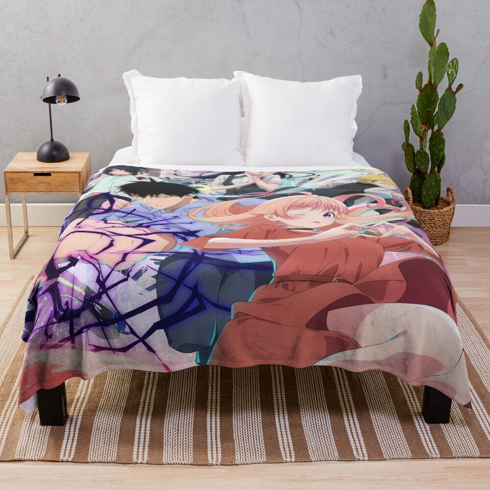 Witch Watch Anime Throw Blanket