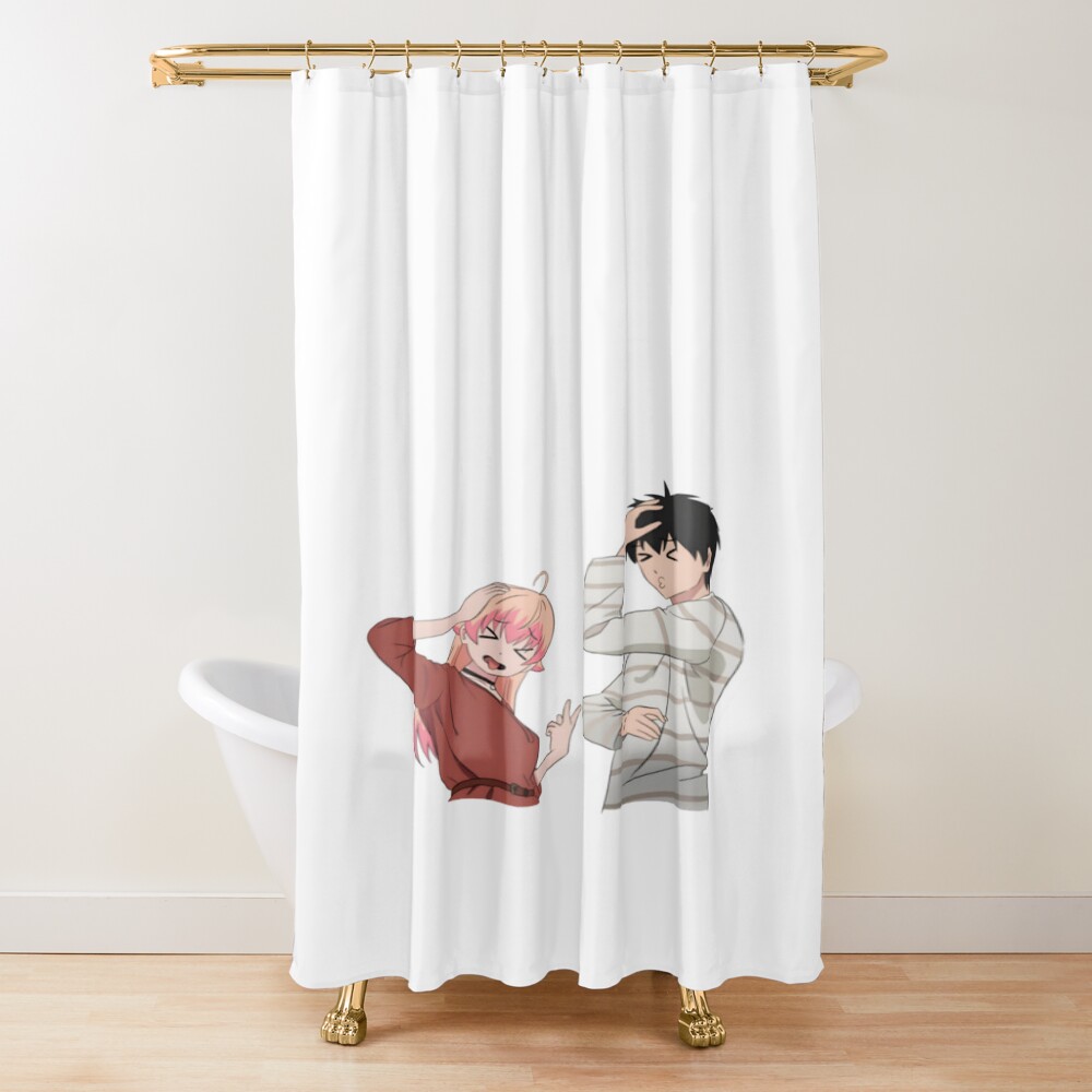 Nico Wakatsuki And Morihito Otogi Shower Curtain