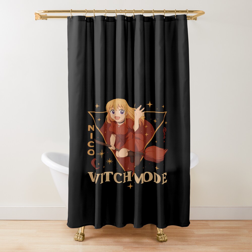 Witch Watch Nico Shower Curtain