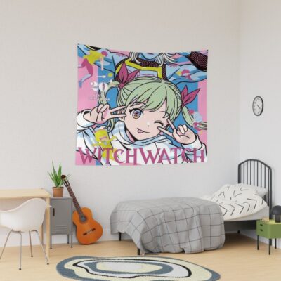 Witch Watch Lovely Anime Tapestry